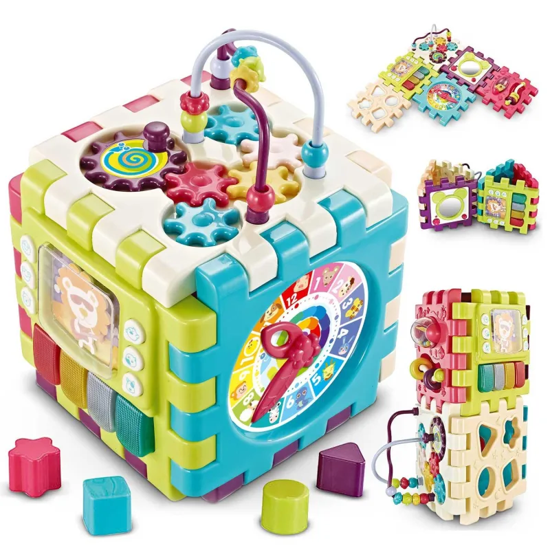 Edukacinis žaislas kubas su melodija Ricokids 781700 · 1