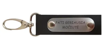 Odinis raktų pakabukas „PATI GERIAUSIA MOČIUTĖ“