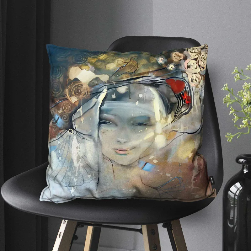 Dekoratyvinė pagalvėlė 45x45 cm su vidiniu užpildu RU176