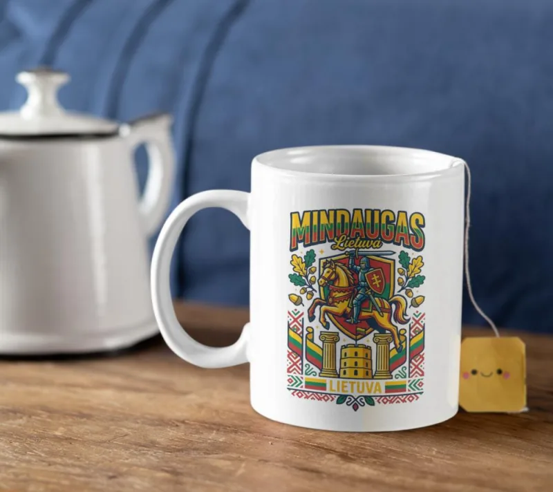 Standartinis puodelis „Mindaugas“