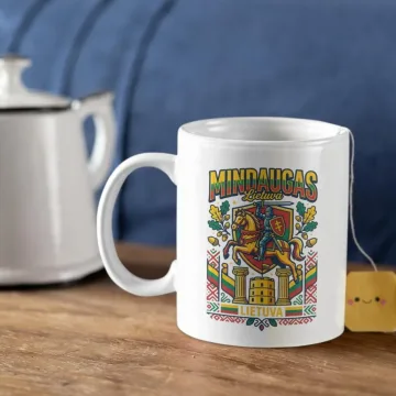 Standartinis puodelis „Mindaugas“