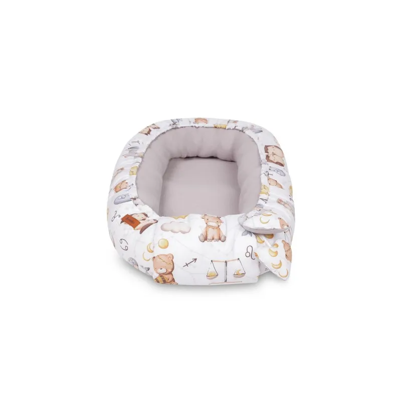 Lopšiukas Sensillo MUSLIN  80x45cm, Zodiako ženklai + pagalvė · 3