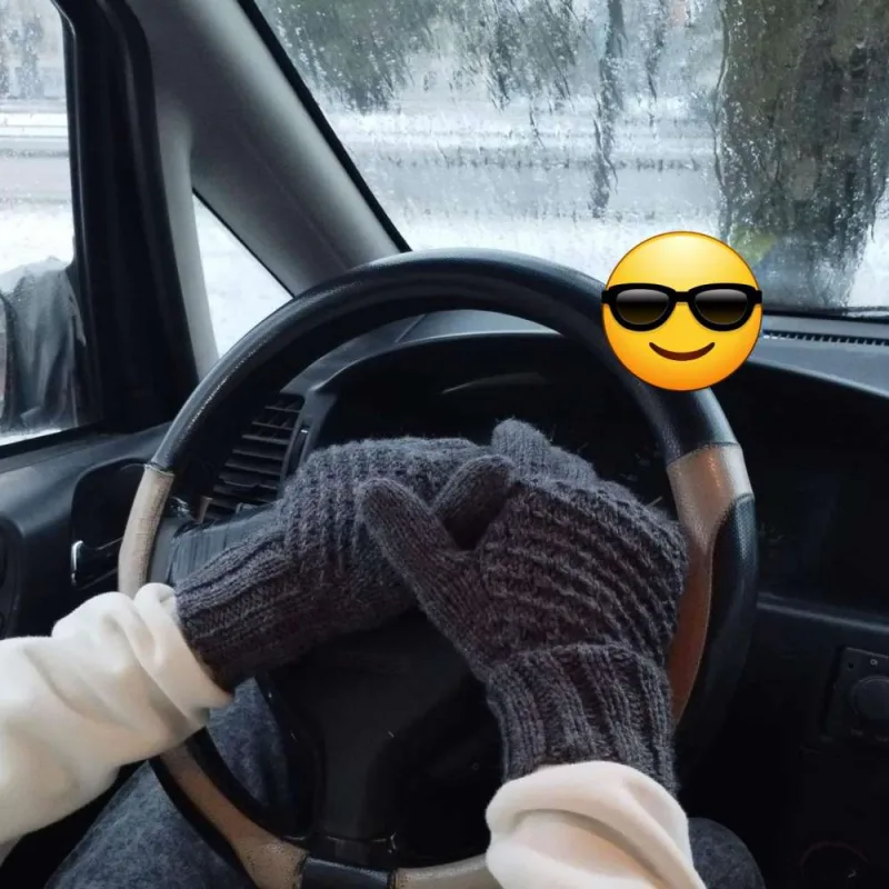 Vyriškos pirštuotos pirštinės