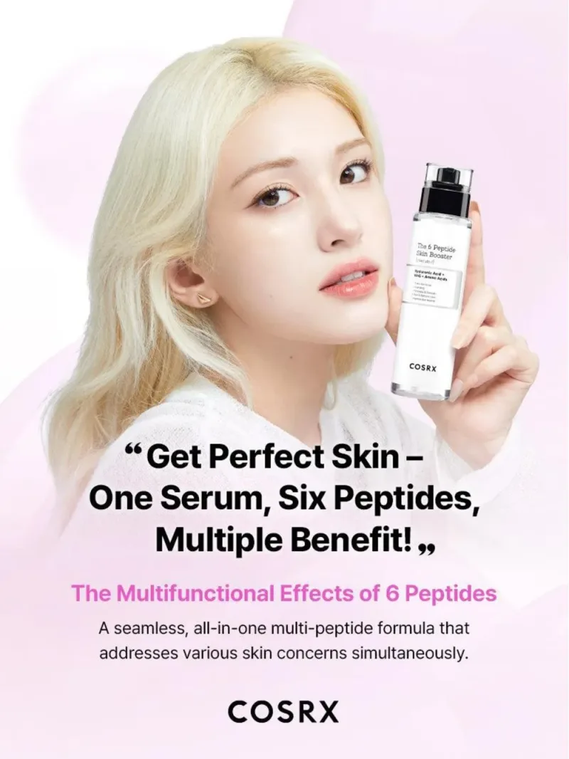 CosRX The 6 Peptide Skin Booster Serum – veido serumas · 2