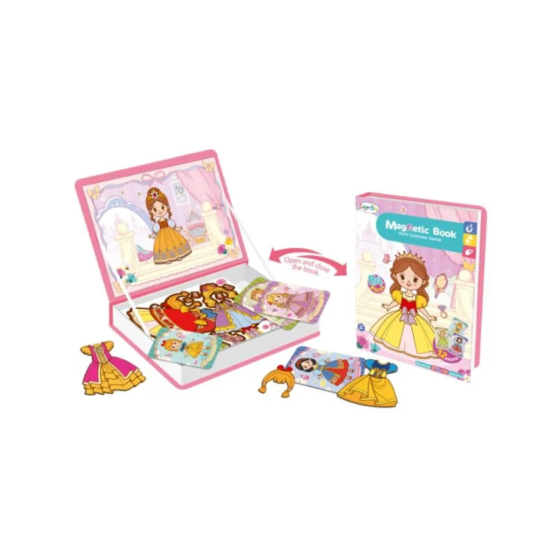 Magnetinė dėlionė Princesės aprengimas · 1