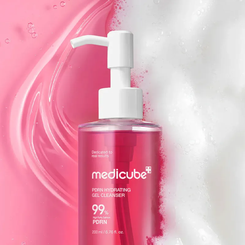 medicube PDRN Hydrating Gel Cleanser– veido prausiklis, 200 ml. · 3