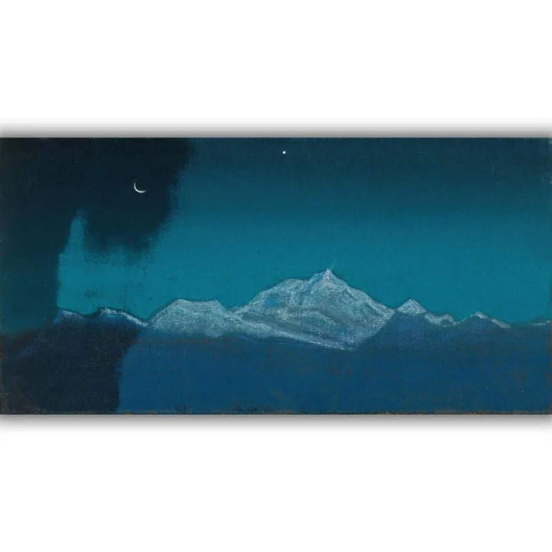 Reprodukcija „Himalayas Sikkim“, Nicholas Roerich