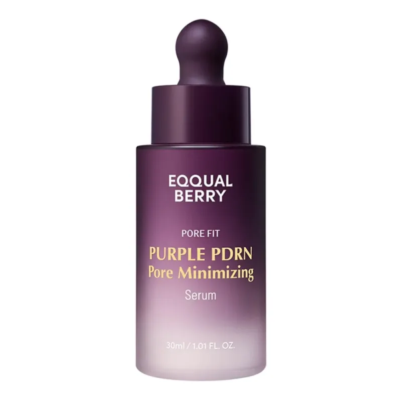 EQQUALBERRY Purple PDRN Pore Minimizing Serum – poras mažinantis veido serumas · 1