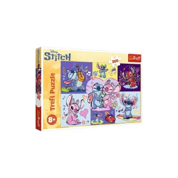 Dėlionė – 300 dalių – „Išprotėjęs Stitch“ – „Disney Lilo ir Stitch“ – „Trefl“ 23033