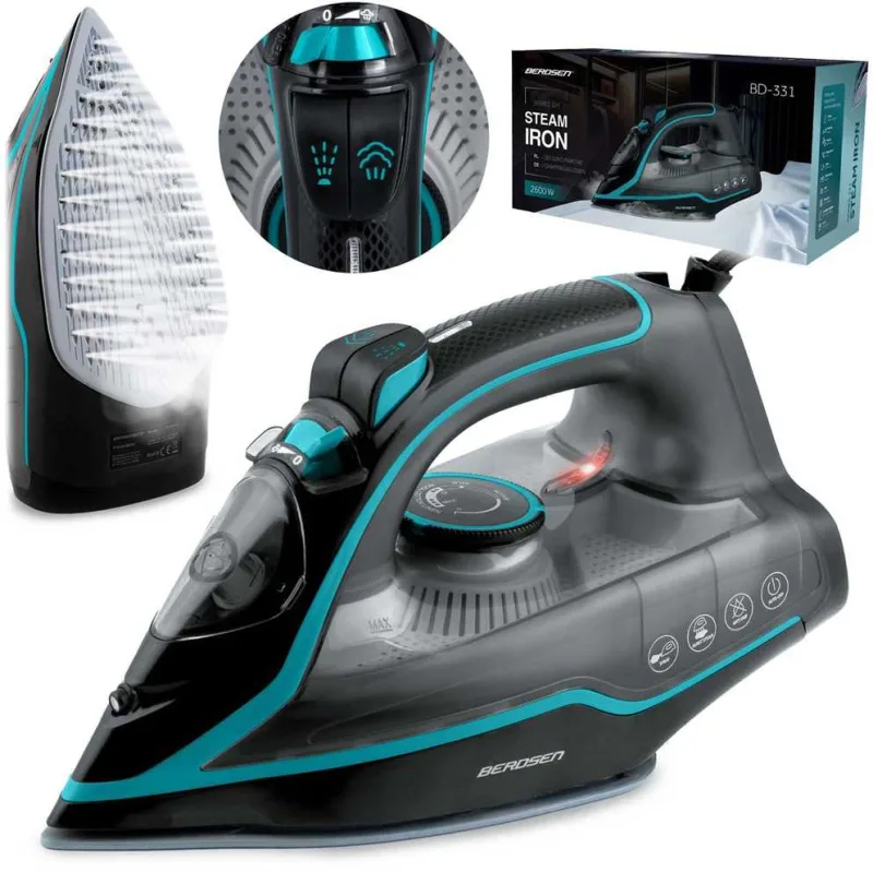 Garinis lygintuvas 2600 W, Berdsen BD-331, keraminė danga, vertikalus veikimas · 1