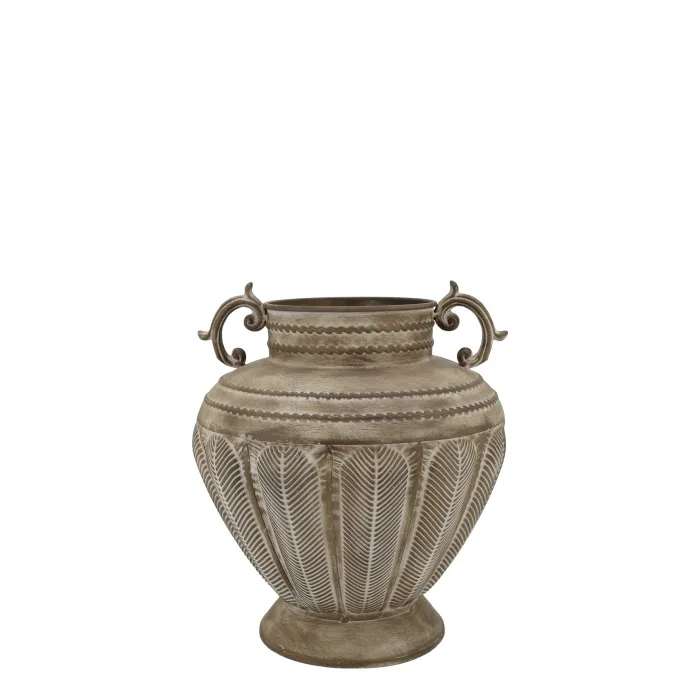 Vaza antikvarinės moka spalvos — H24/D48 cm