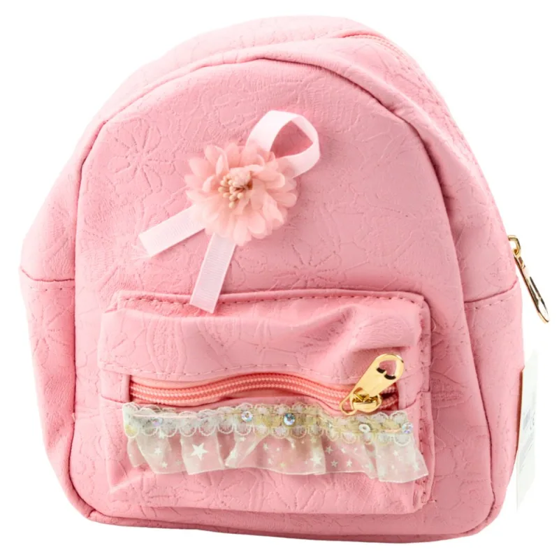 Vaikiška kuprinė su įspaustu lankeliu Ruffle Pink 20cm 2,5L · 1