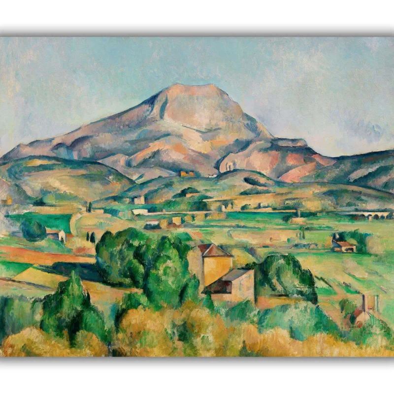Reprodukcija „Šventosios Viktorijos kalnas“, Paul Cézanne