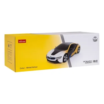 Nuotoliniu būdu valdomas BMW i8 RASTAR 1:24 modelis LED žibintai