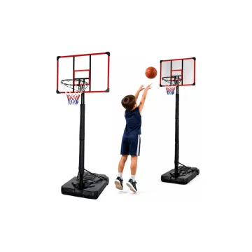 Krepšinis Krepšinio kamuolys Mobilus reguliuojamas stovas 200-305cm