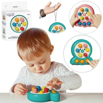 Arkadinis žaidimų pultas WOOPIE Mole String Octopus 2in1, žalias