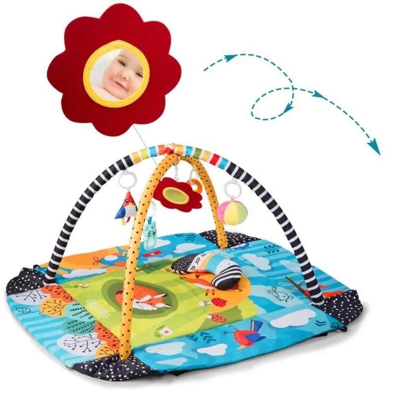 Lavinamasis kilimėlis 110 x 100 cm Lisek Ricokids · 2