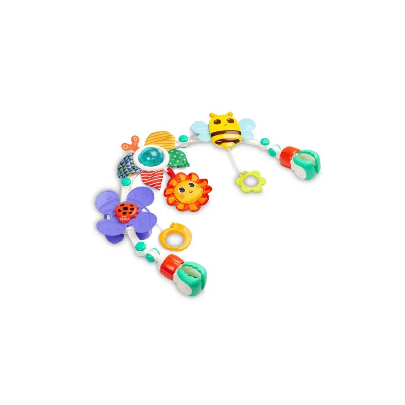 Reguliuojamas vežimėlio žaisliukų lankelis Toyz PIEVA · 3
