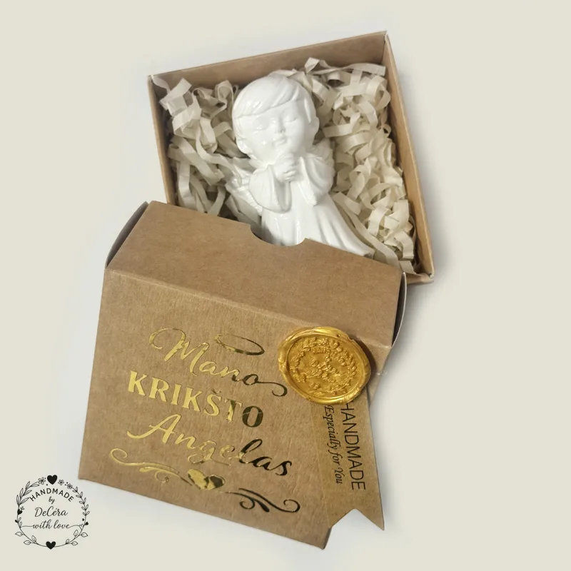Krikšto angelas – angeliukas berniuko dizaino