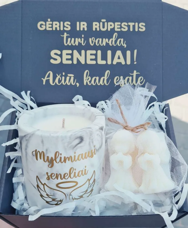 Dovanų rinkinys seneliams „Angeliukai“