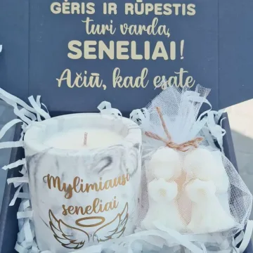 Dovanų rinkinys seneliams „Angeliukai“