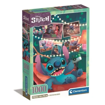 Dėlionė Clementoni Puzzle Stitch Disney 39793, 1000 el.