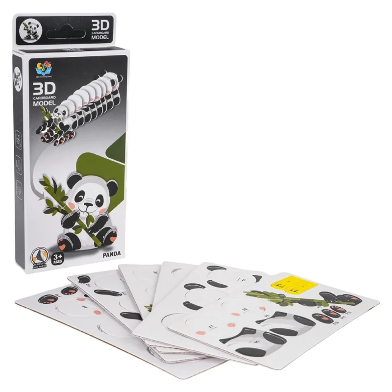 3D pandos dėlionė · 2