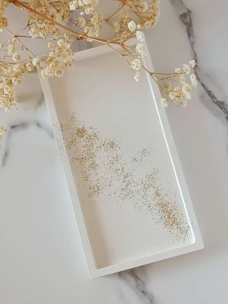 Rankų Darbo Minimalistinis Gipso Padėkliukas