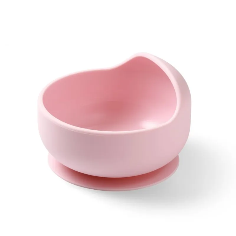 Babyono lėkštutė silikoninė neslystanti rožinė · 1