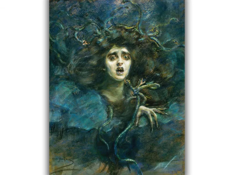 Reprodukcija „Medūza“, Alice Pike Barney