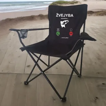 Turistinė kėdė „Žvejyba skambina“