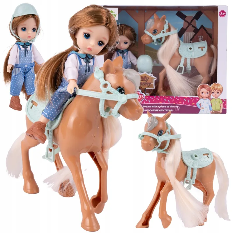 Lėlė Sally su poniu · 1