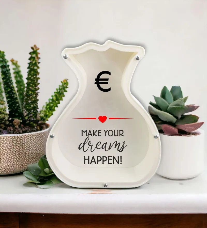 3D Taupyklė maišas „Make your dreams happen“