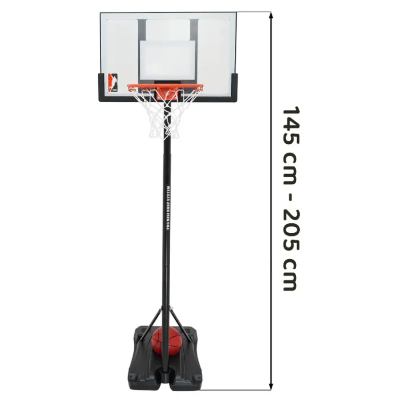 Krepšinio kamuolys 205cm + priedai · 1