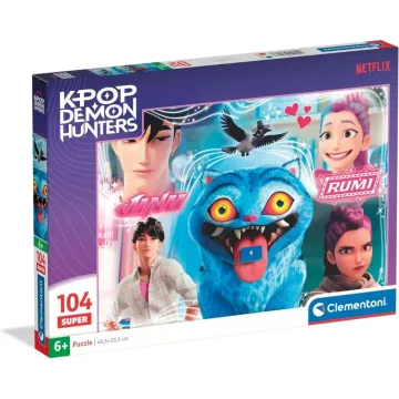 Dėlionė Clementoni 27243 Puzzle Super K-POP Demon Hunters, 104 el.