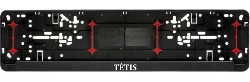 Valstybinių numerių rėmeliai „TĖTIS“