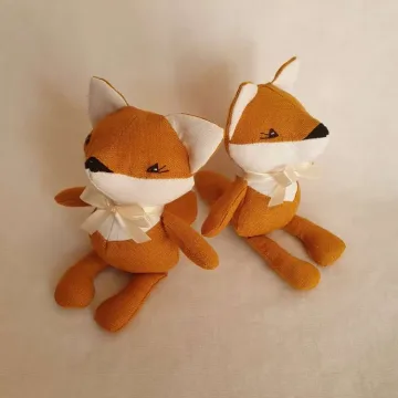 Lapytė, ūgis 16 cm. 100% lino audinys