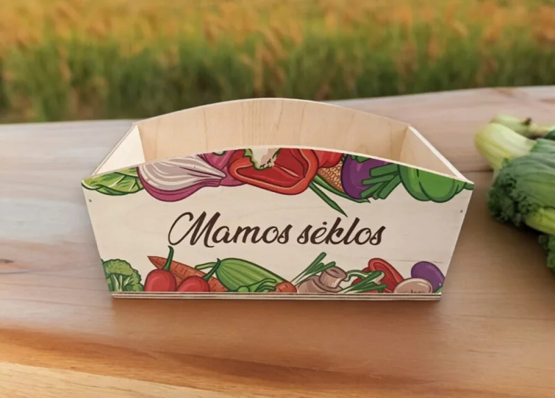 Dėžutė sėkloms „Mamos sėklos“