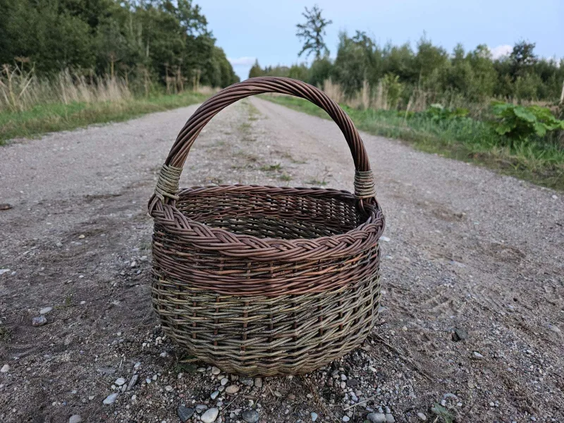 Apvali pintinė dviejų atspalvių