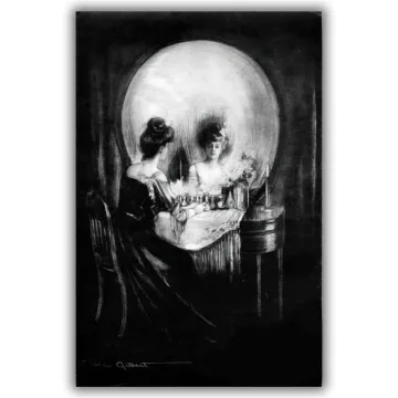 Reprodukcija „Viskas yra tuštybė“, Charles Allan Gilbert