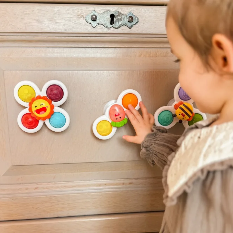 Suktukų rinkinys lavinamasis žaislas 3-in-1 WOOPIE BABY · 3