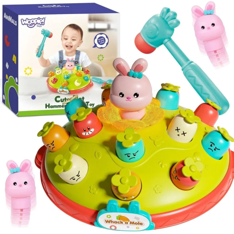 Interaktyvus įgūdžių žaidimas WOOPIE BABY Hammer the Carrot Hit the Mole · 1