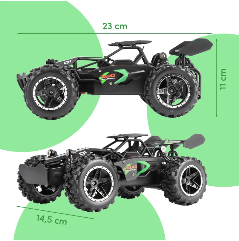 Nuotoliniu būdu valdymas automobilis „Monster“ 1:18 USB · 2