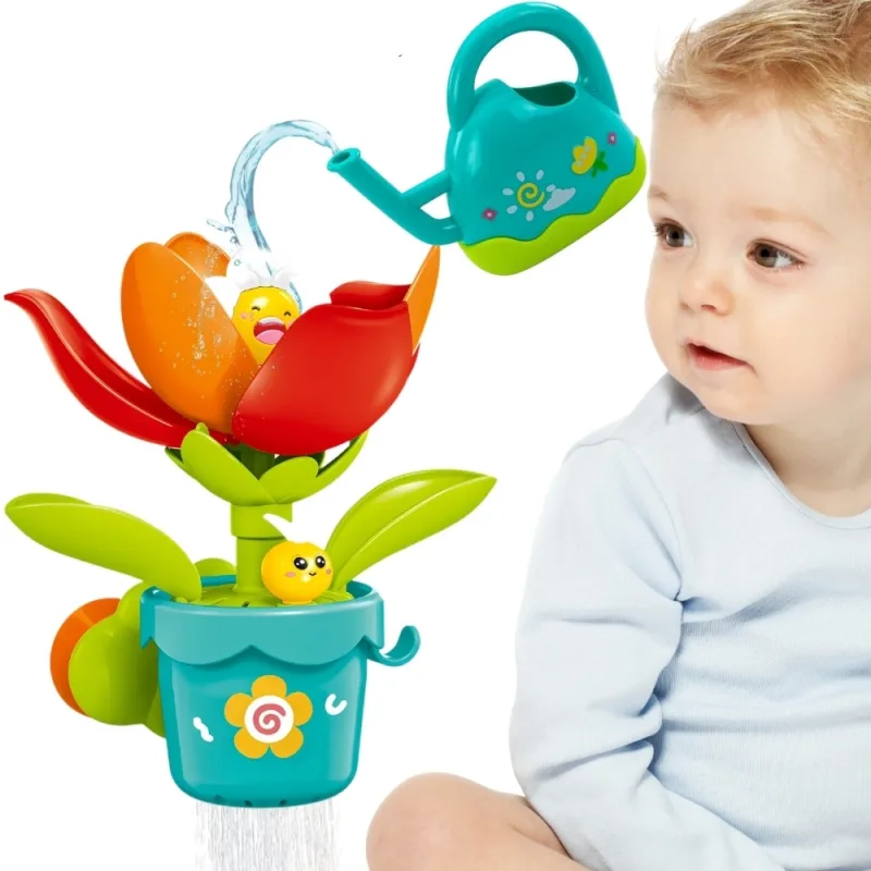 Vonios žaislas WOOPIE BABY Žydinti gėlė su laistytuvu · 1
