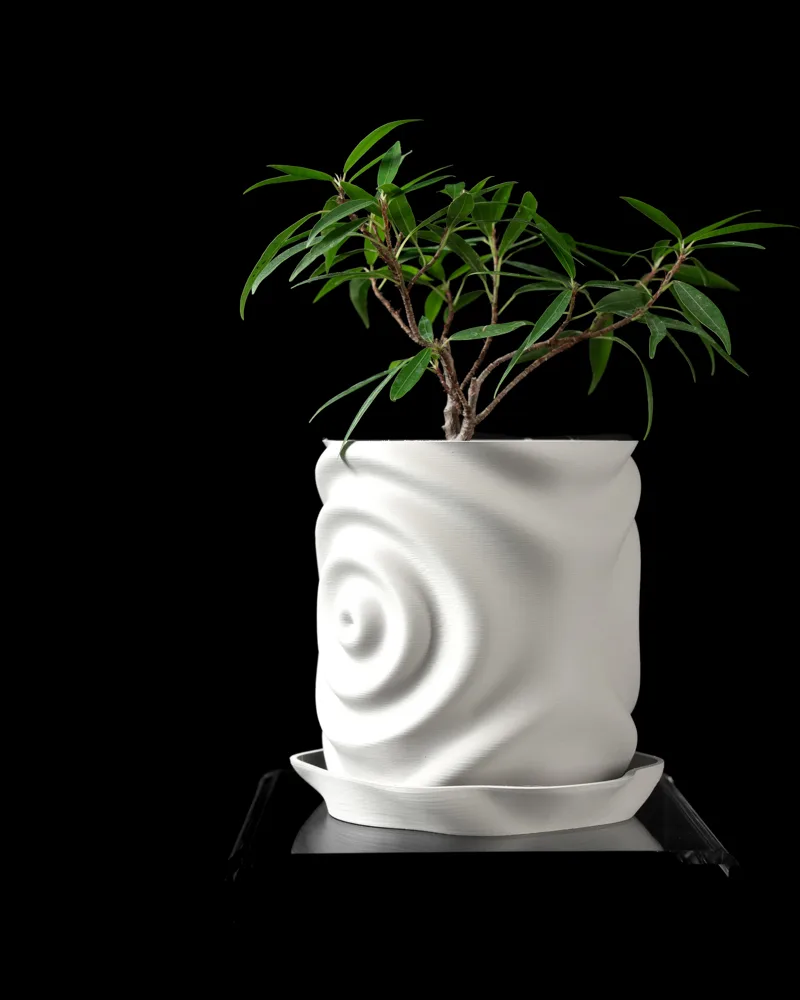 Vazonas WATERDROP 3D PLA