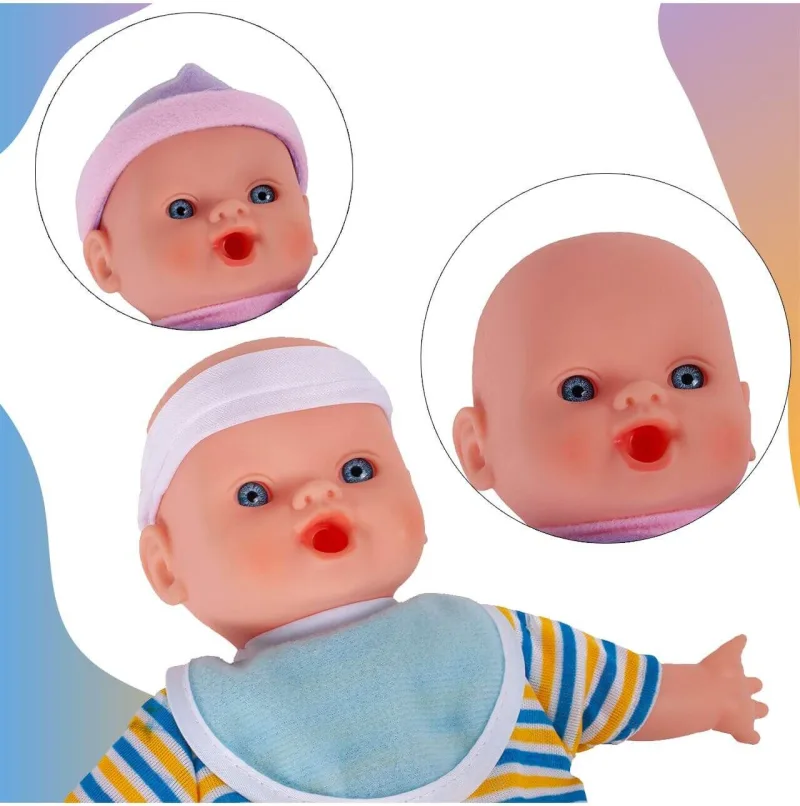Lėlė kūdikis su čiulptuku, 26 cm, modelis parenkamas atsitiktiniu būdu · 3