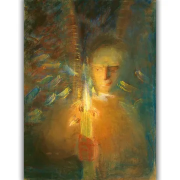 Reprodukcija „Tiesa“, Mikalojus Konstantinas Čiurlionis (1905)