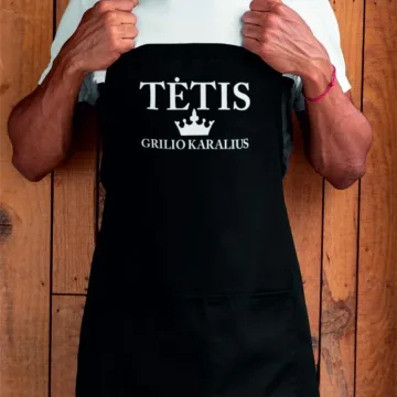 Prijuostė „Tėtis griliaus karalius“