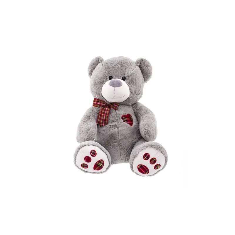 Pliušinis meškiukas dn15-0013-50 pilkas EUROBABY TOYS 50 cm · 1
