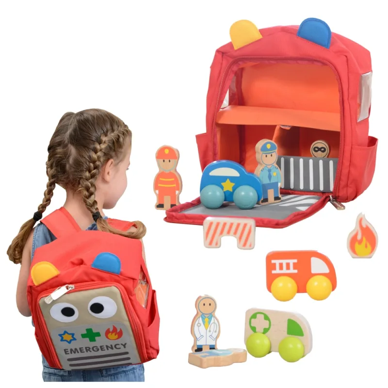 Saugos gelbėjimo centras MASTERKIDZ kuprinėje · 1